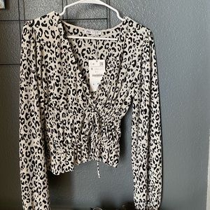 ZARA lightweight blouse